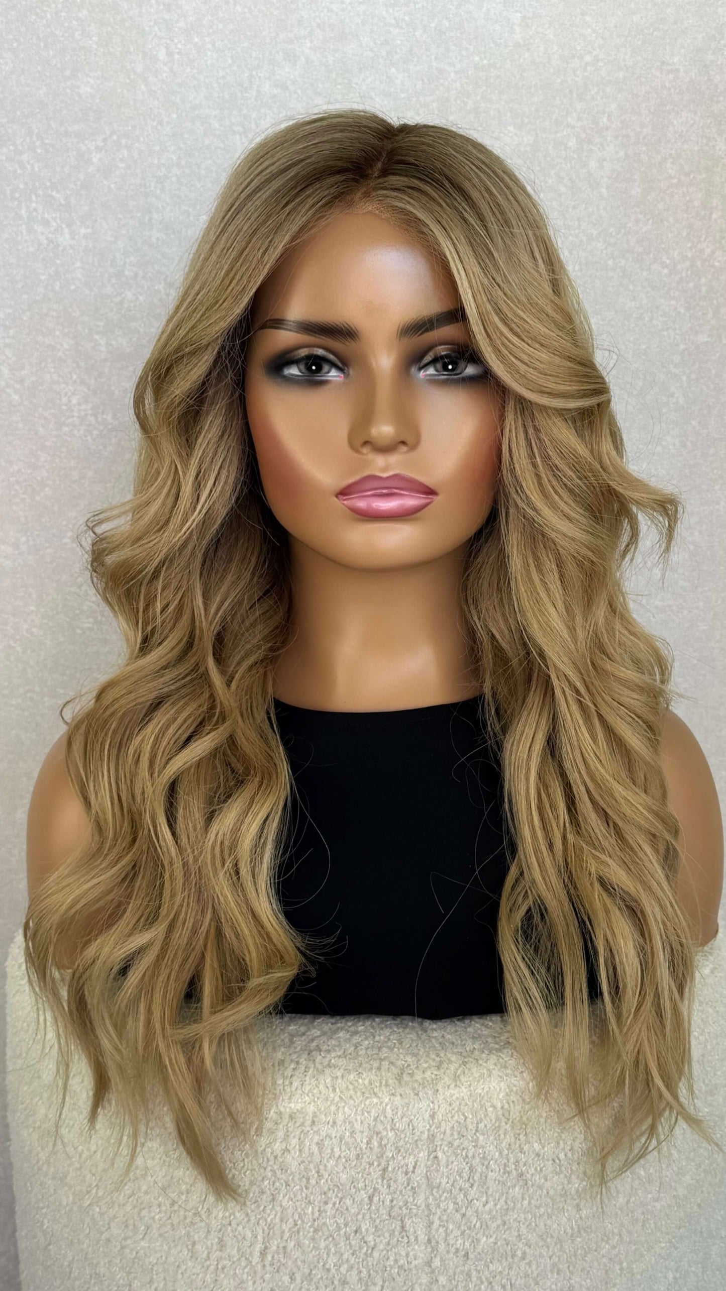 SALE/ CLEARANCE - 24" Human Hair Lace Front Wig "summer"