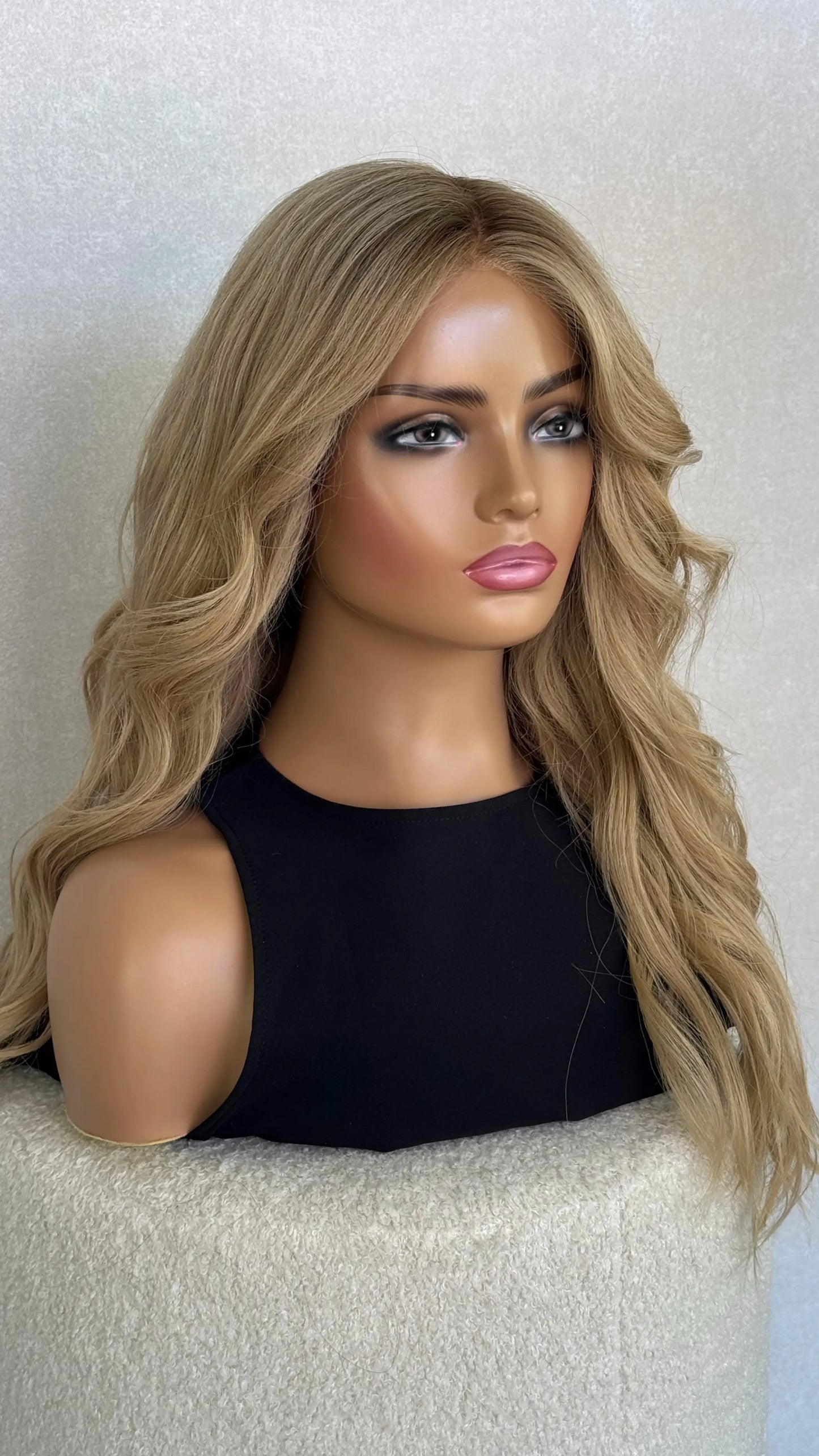 SALE/ CLEARANCE - 24" Human Hair Lace Front Wig "summer"