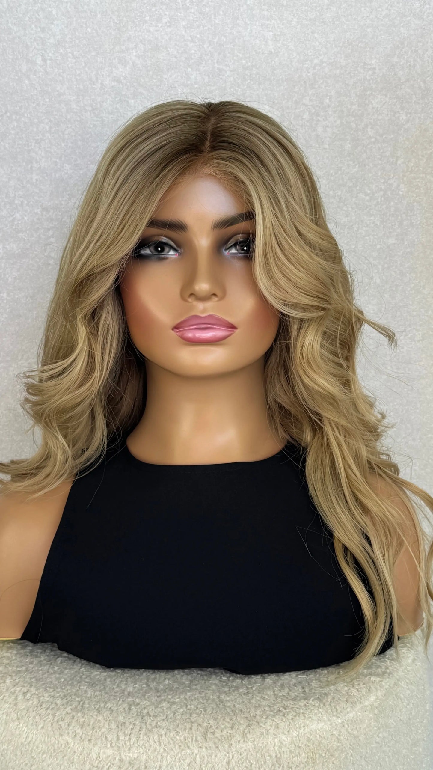SALE/ CLEARANCE - 24" Human Hair Lace Front Wig "summer"