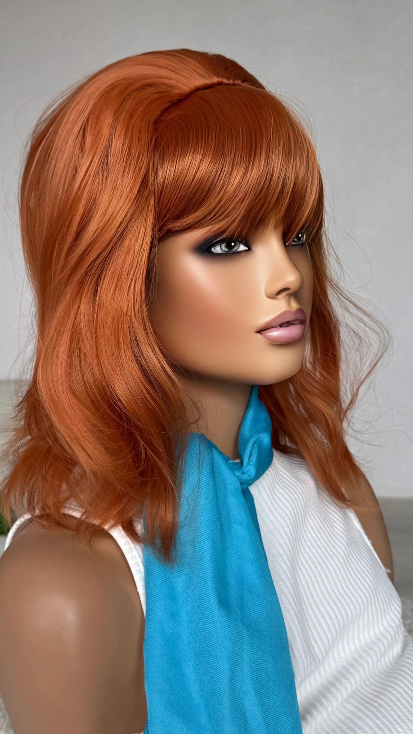 Cosplay Wilma Orange wig- Wilma