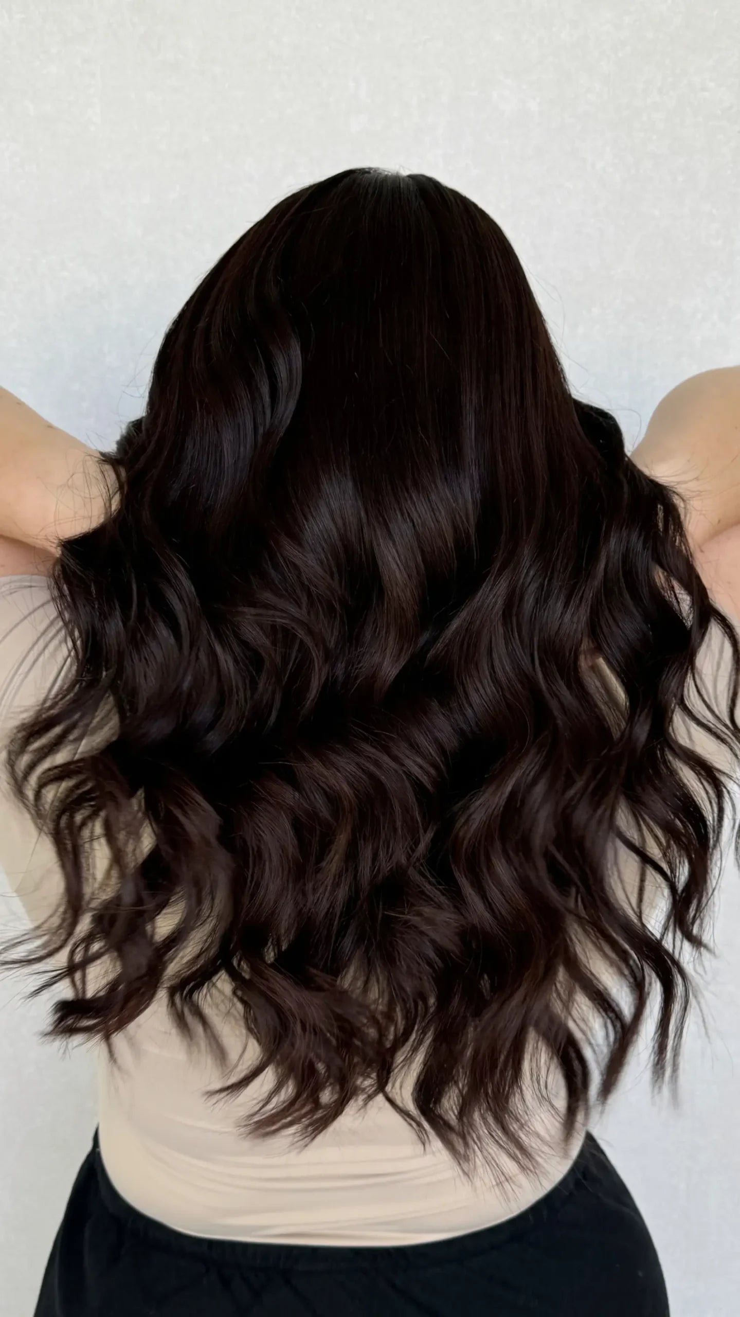 Deep Brunette – 22" Human Hair Lace Front Wig - Colour: Jordyn