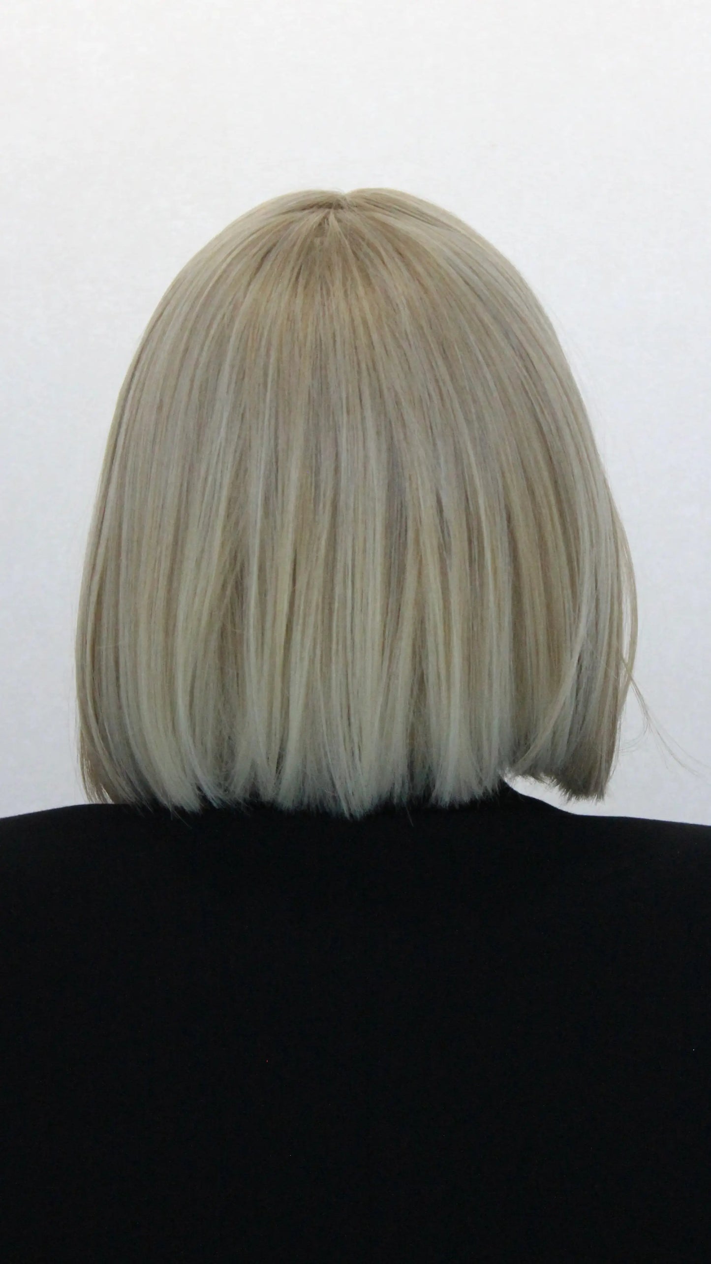 dreaming lacefront bob from behind 10-12 inch length, heat safe hair.