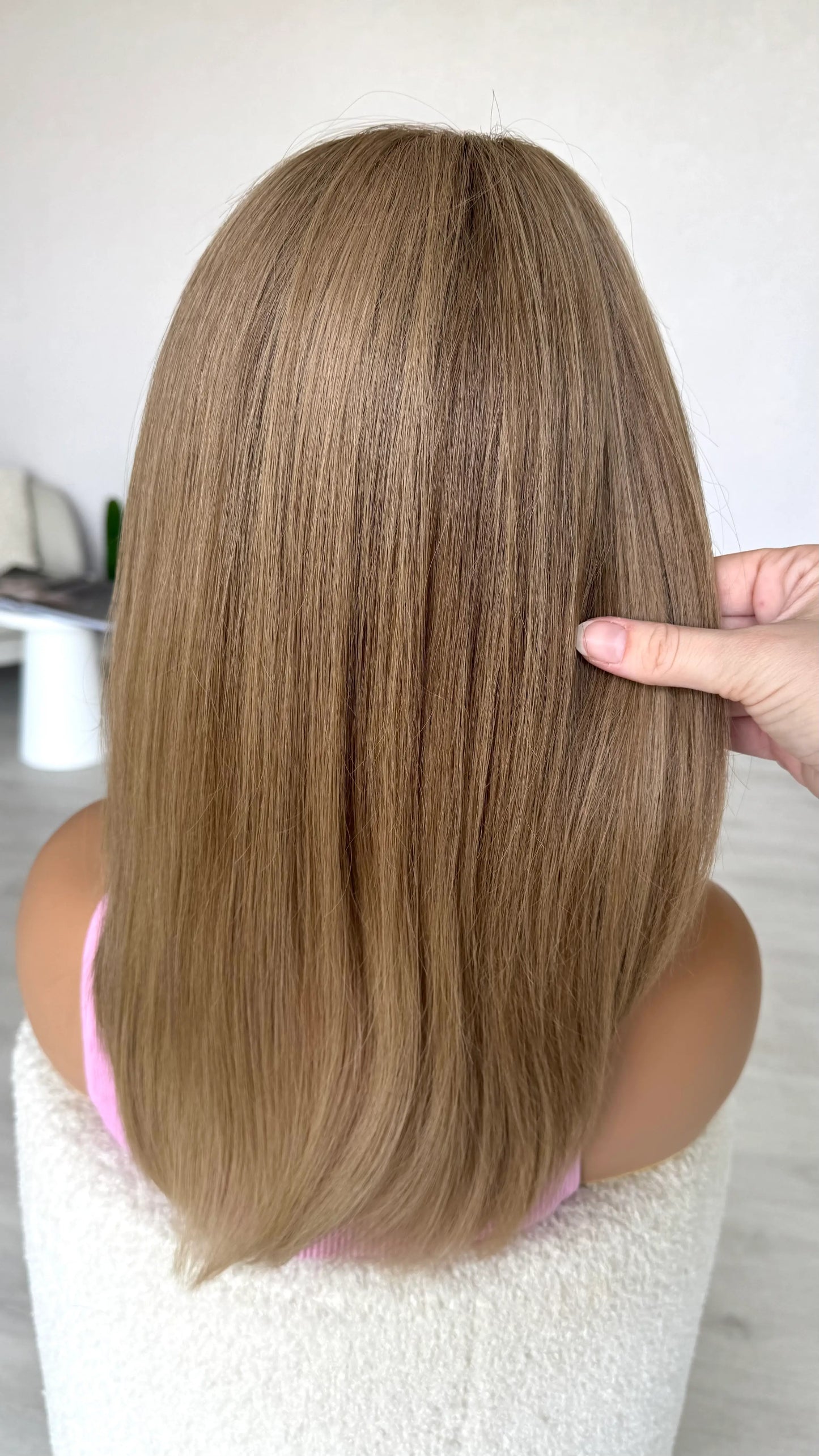 18 inch lacefront sale wig