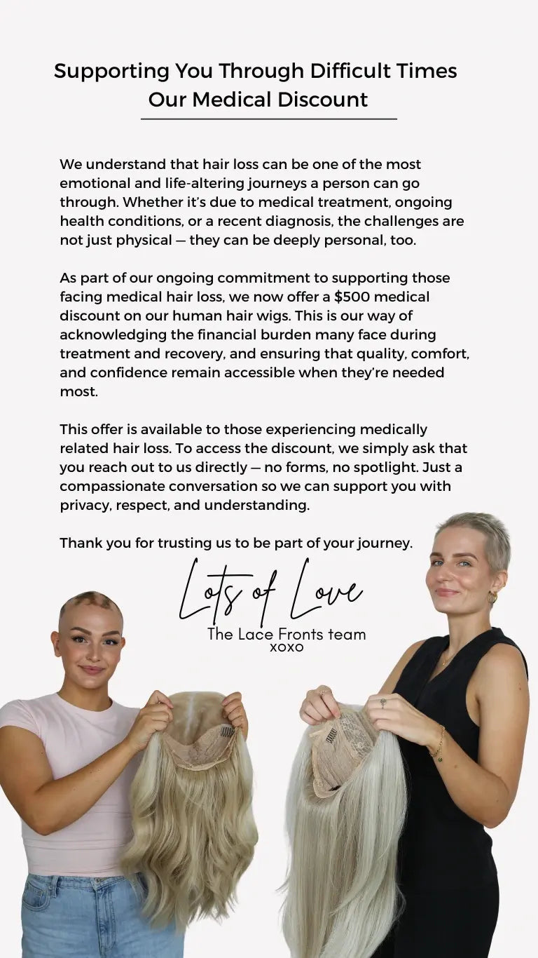 medical dicsounts through lacefronts aus.