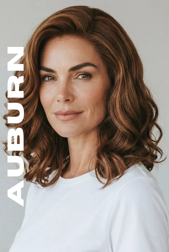Auburn & Ginger Human Hair Wigs