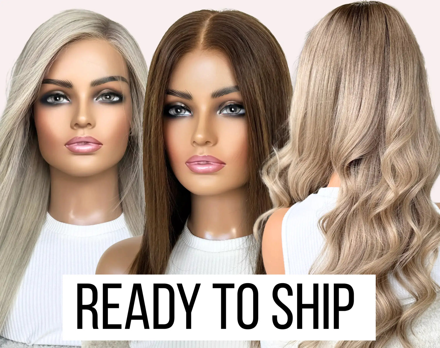 Ready to Ship Human Hair Wigs