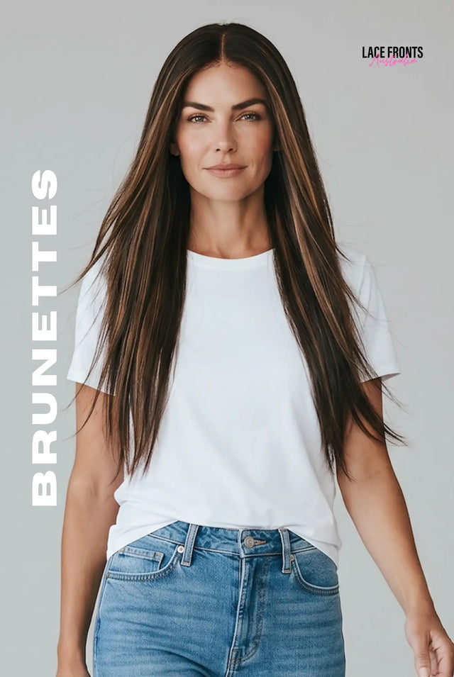 Brunette Human Hair wigs
