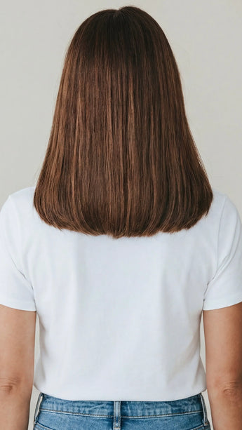natural looking brunette lace wig for hairloss, australian wigs for alopecia, medical reasons, chemotherapy.