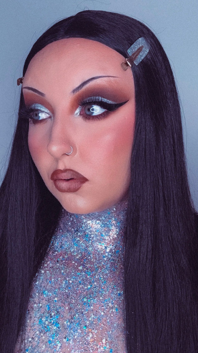 Cosplay Midnight Black T-Part Lace Front wig- Salem