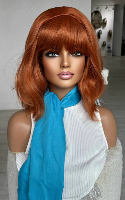Cosplay Wilma Orange wig- Wilma