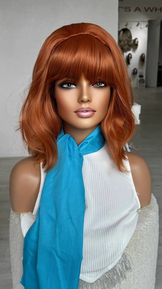 Cosplay Wilma Orange wig- Wilma