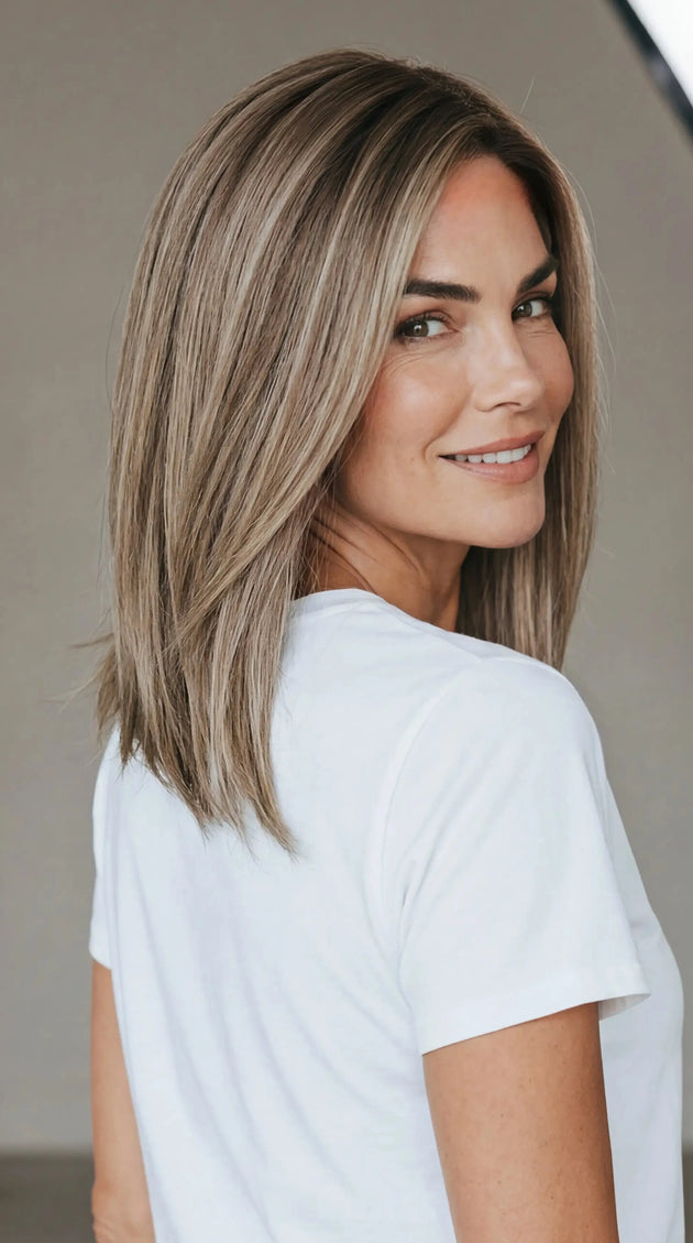 14 inch - Daily Wear Long Bob Lace Wig