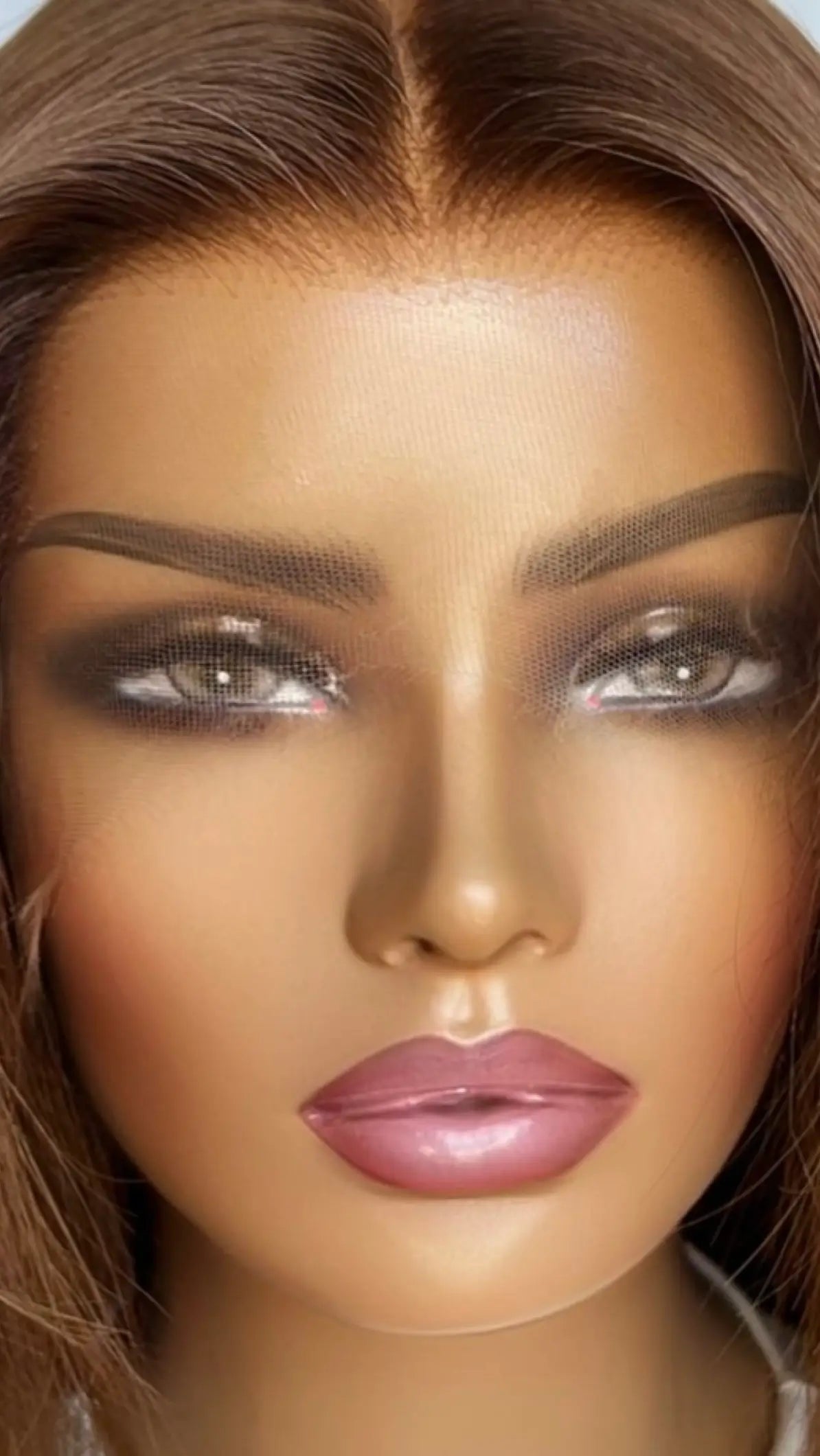 Medical Human Hair Lace Front Wig. Copper – 22 inch- Colour Name: Ginny