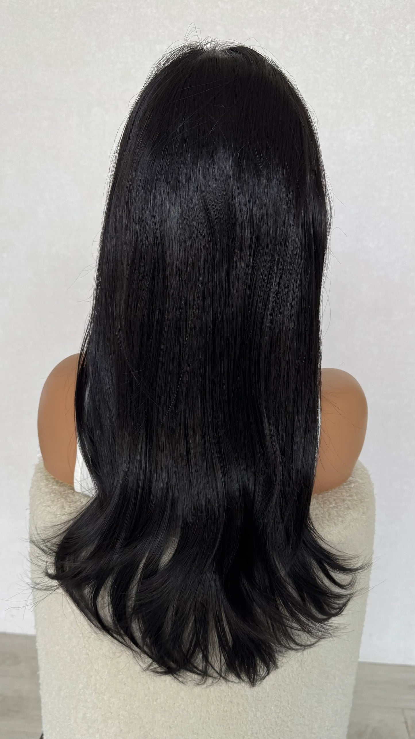 heat safe synthetic wig australia, light weight density hair, glueless heat safe hair.