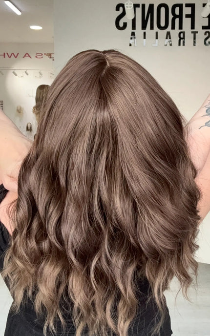 heat safe wavy hair synthetic wig, 14 inches, gold coast australia.