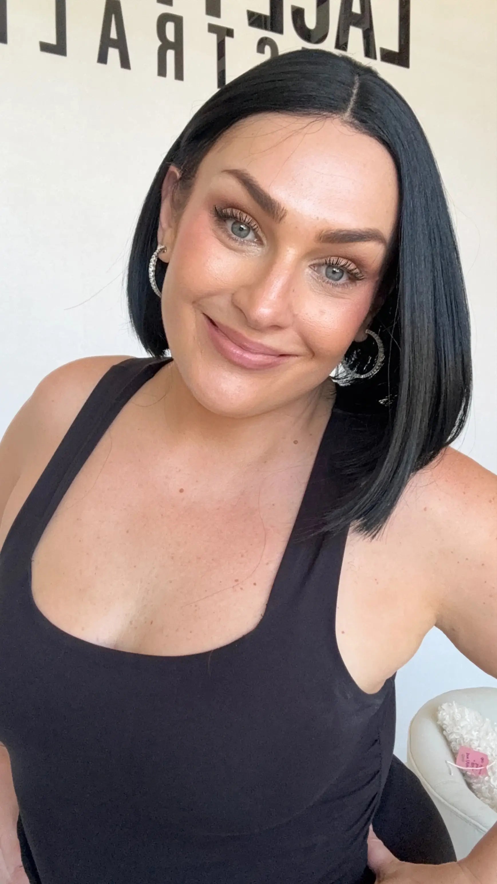 black bob heat safe glueless wig 