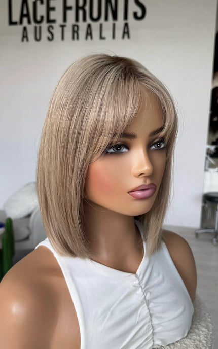 medical grade glueless human hair wigs for alopecia, hairloss, chemotherapy in australia.