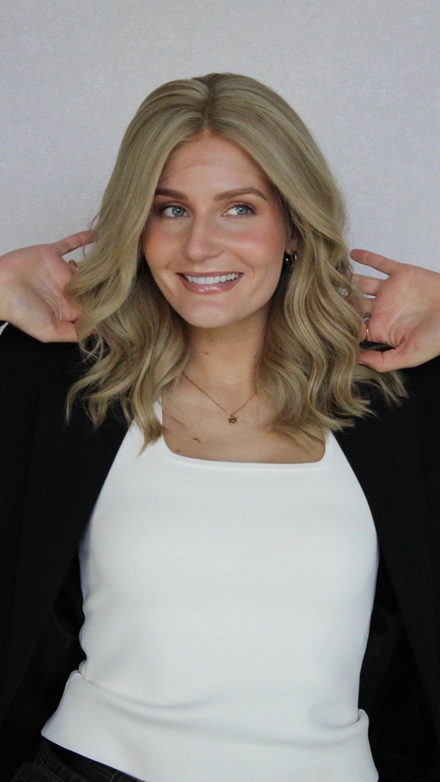 human hair lacefront wig, ethically sourced hair.