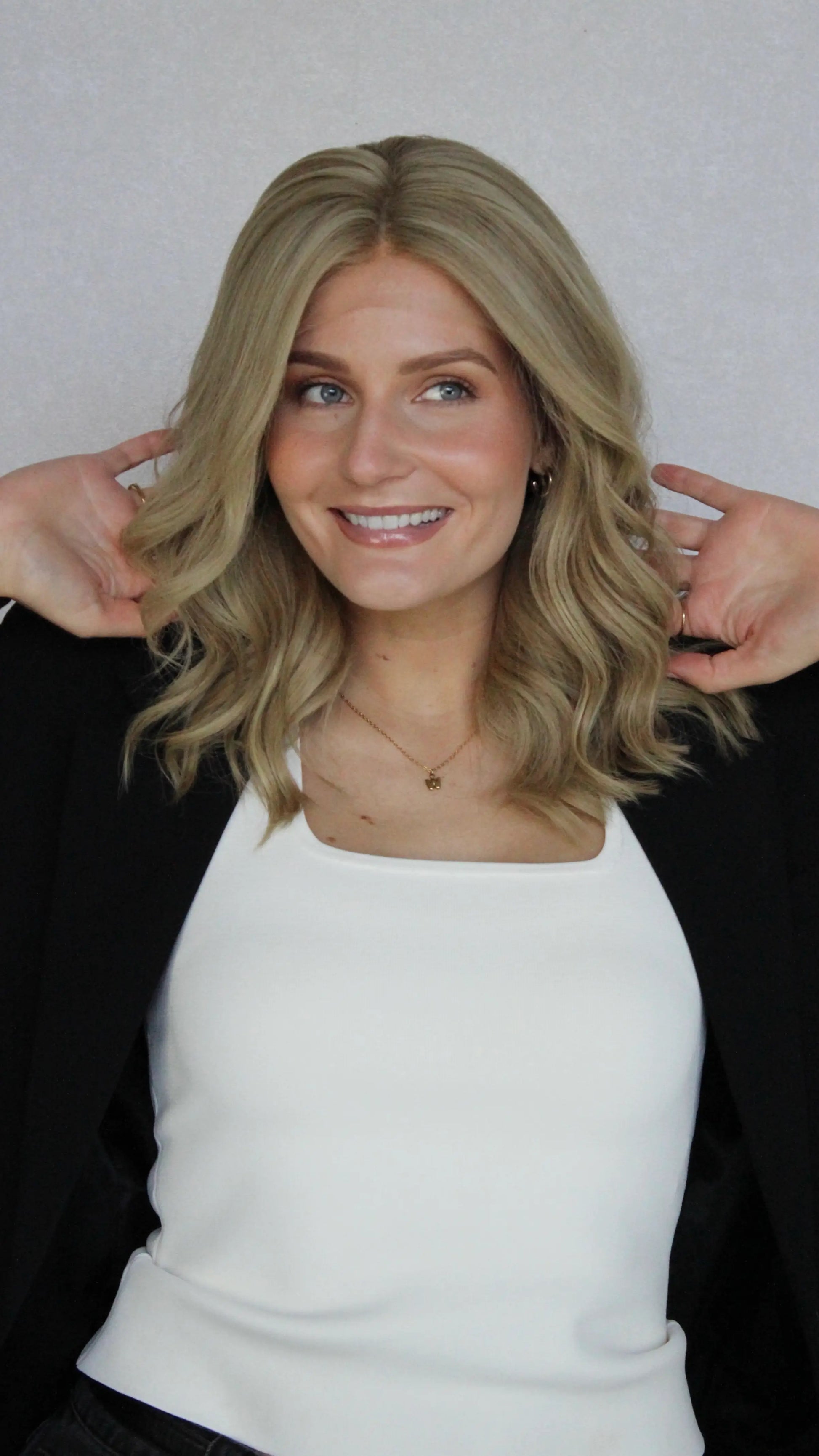 human hair lacefront wig, ethically sourced hair.