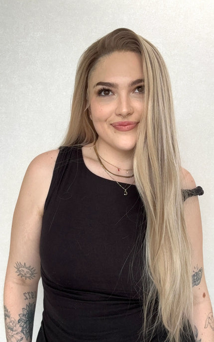 long hair side part synthetic wig australia, heat safe.
