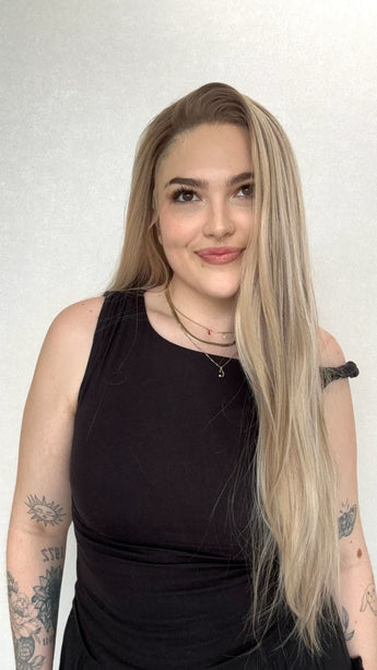 long hair side part synthetic wig australia, heat safe.
