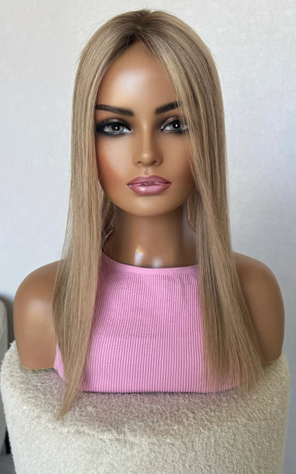 lacefront topper long blonde 20 inch hair