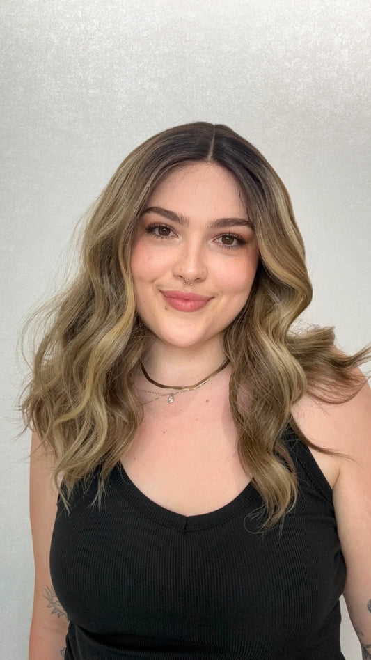 t-part lace front wig, synthetic hair, glueless heat safe.