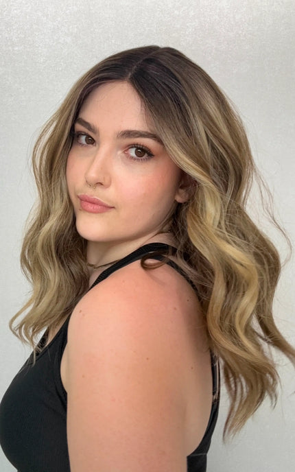 fawn synthetic glueless wig, australia synthetics, best synthetic wig.