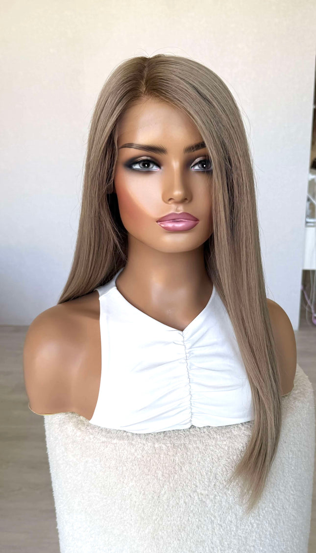 silver blonde hair, lace front wig australia.