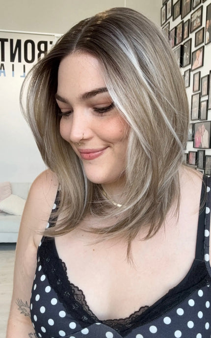 glueless small size synthetic wig for hairloss, australia.