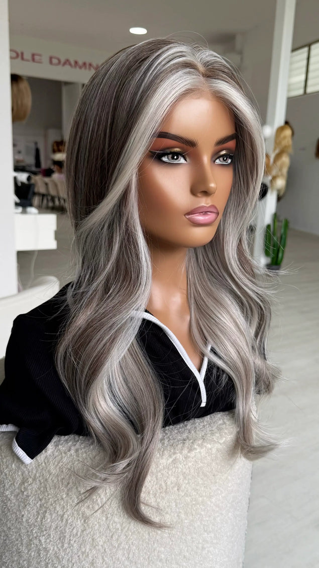 natural looking lace front wig for women with hairloss, alopecia, chemotherapy.
