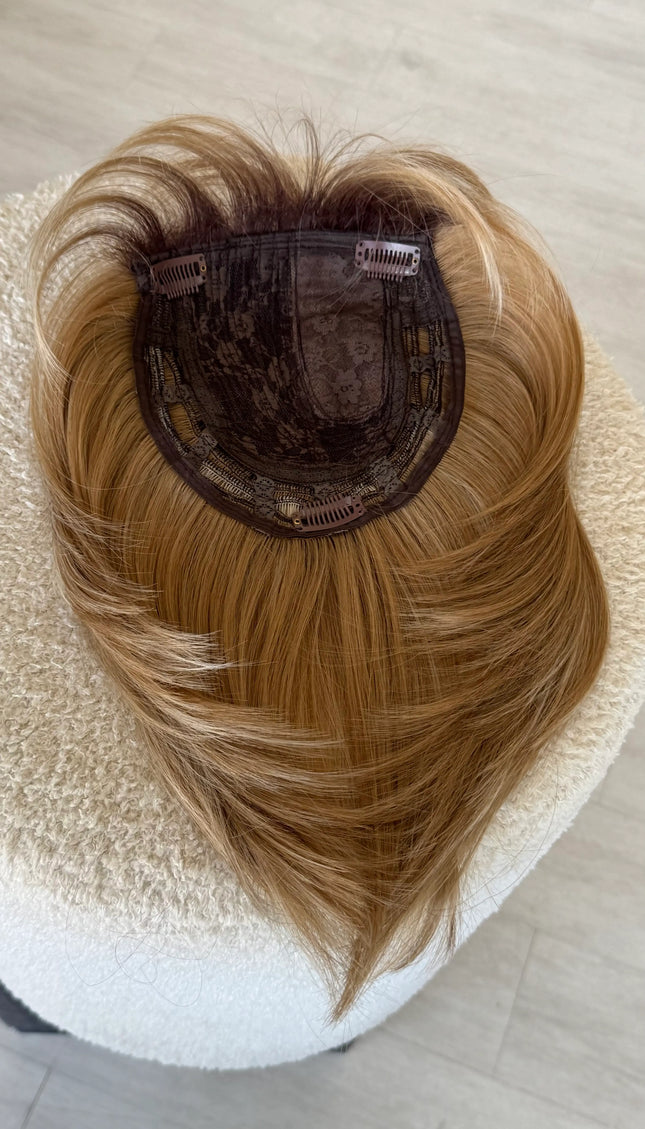 inside cap synthetic topper, 3x clips. 
