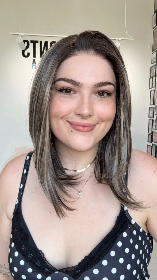 petite lace front synthetic wig for hairloss, alopecia and chemotherapy.