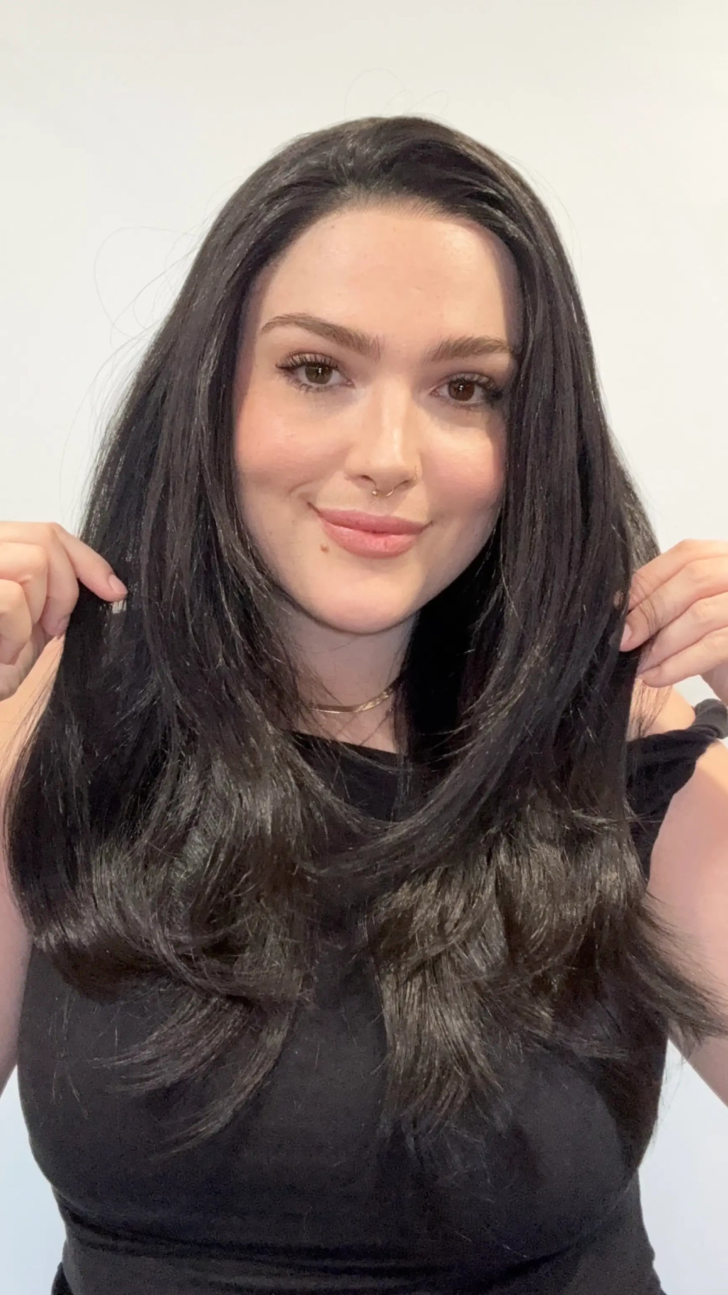 Heat safe, glueless wig, black hair, layered, light weight wig, glueless, gold coast australia.