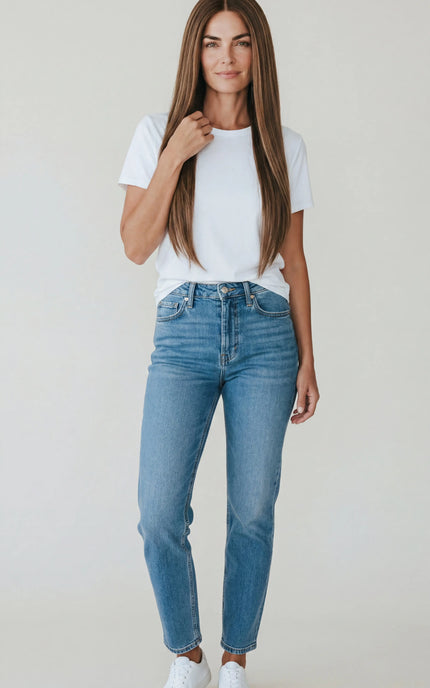 long lace front glueless brunette straight hair wig, #1 wigs australia.