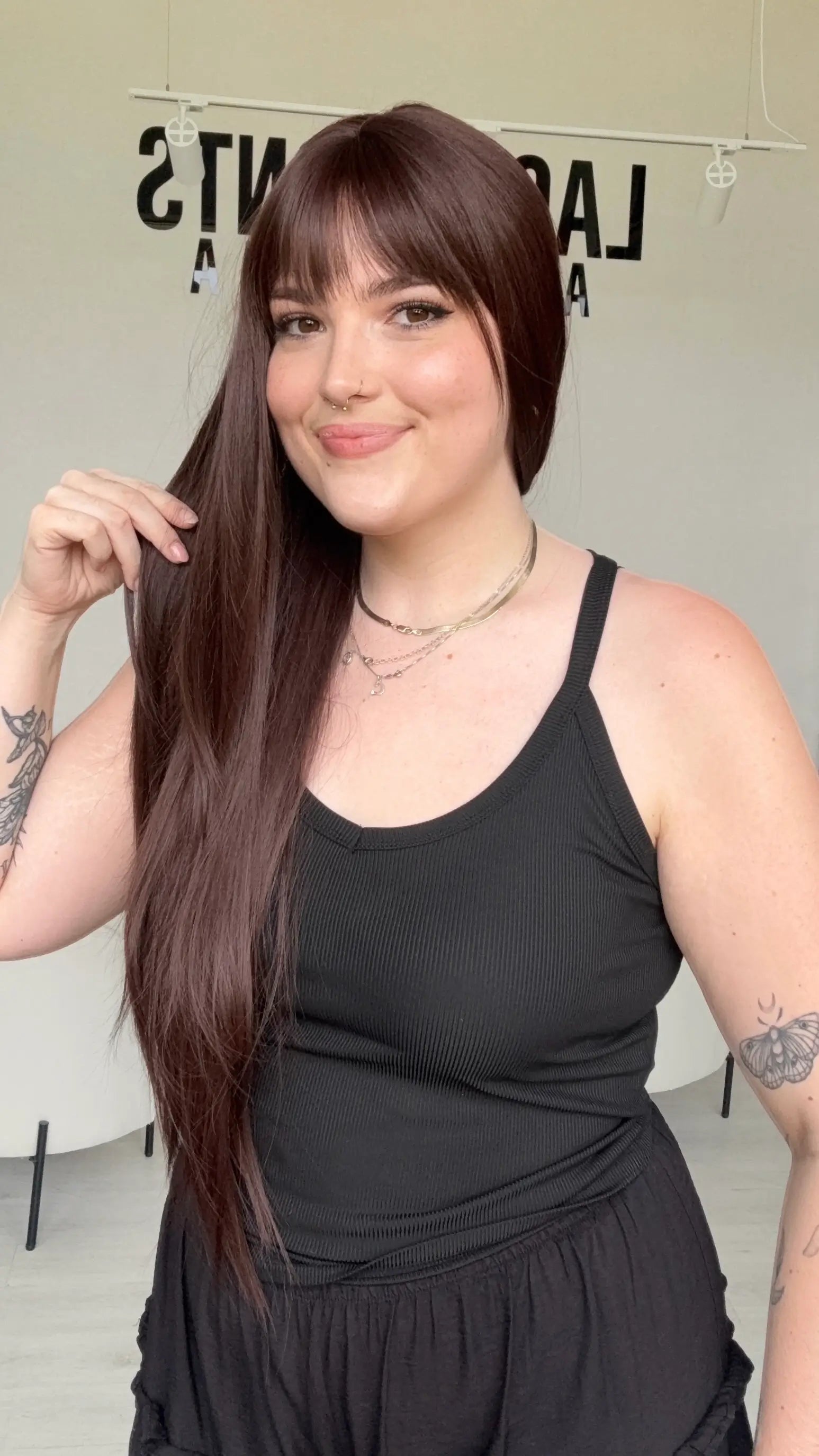 natural looking long length synthetic wigs for hairloss, alopecia, daily wear.