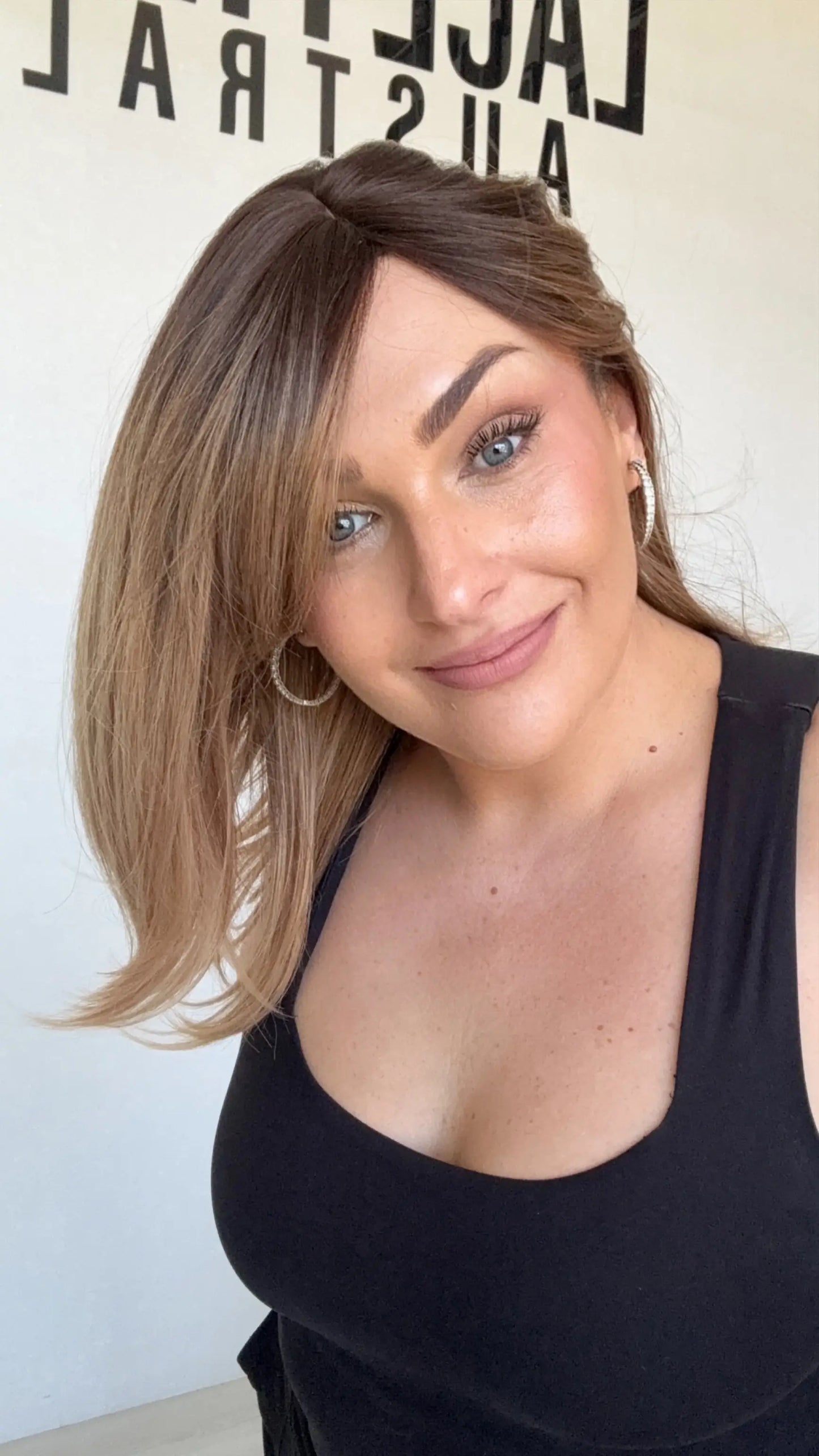 layered brunette to blonde ombre, heat safe synthetic wigs australia.