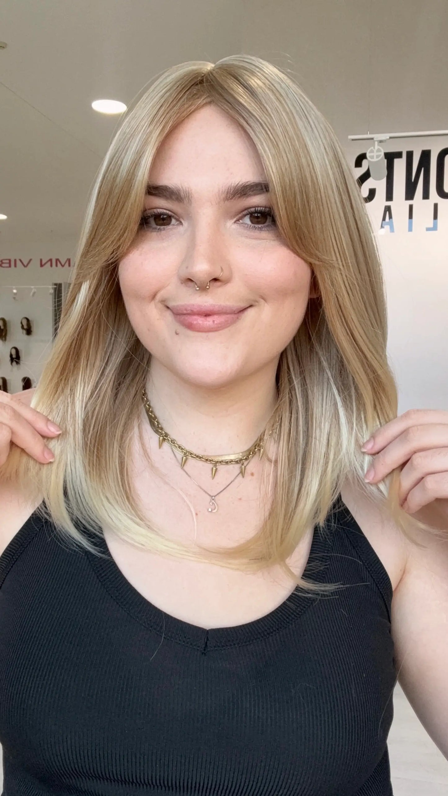sandy blonde synthetic, natural synthetic wigs australia, ready to wear, glueless heat safe cap, gold coast australia.