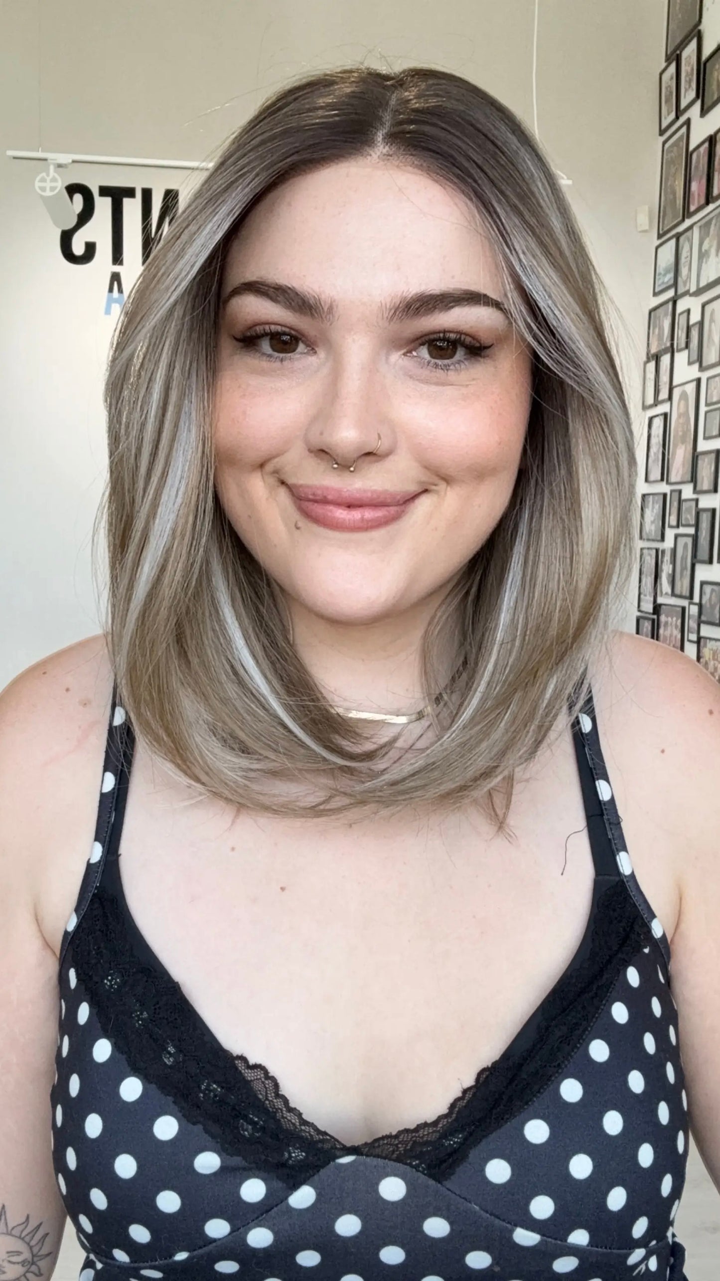 petite small size lace front synthetic wig for hairloss, alopecia.