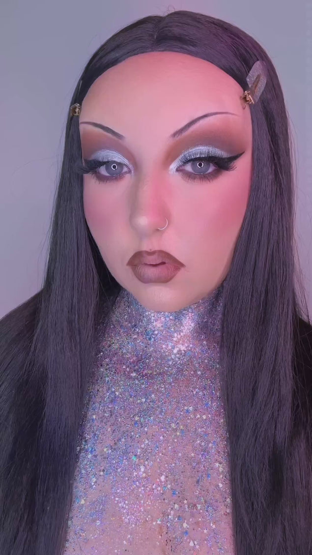 Cosplay Midnight Black T-Part Lace Front wig- Salem