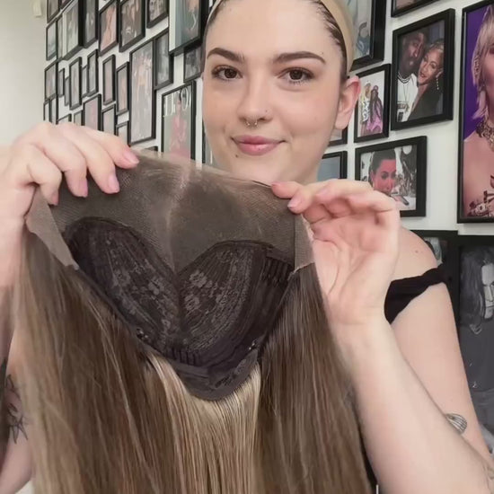 zara long lace front wig