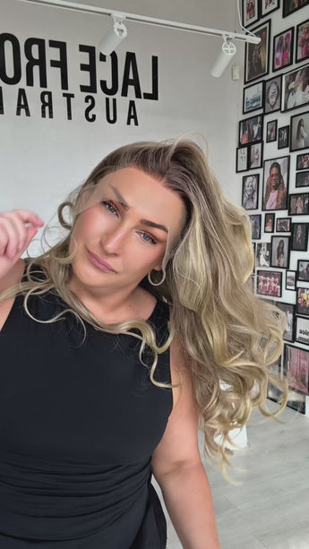 lace front heat safe synthetic wig, glueless lace front wig gold coast australia.