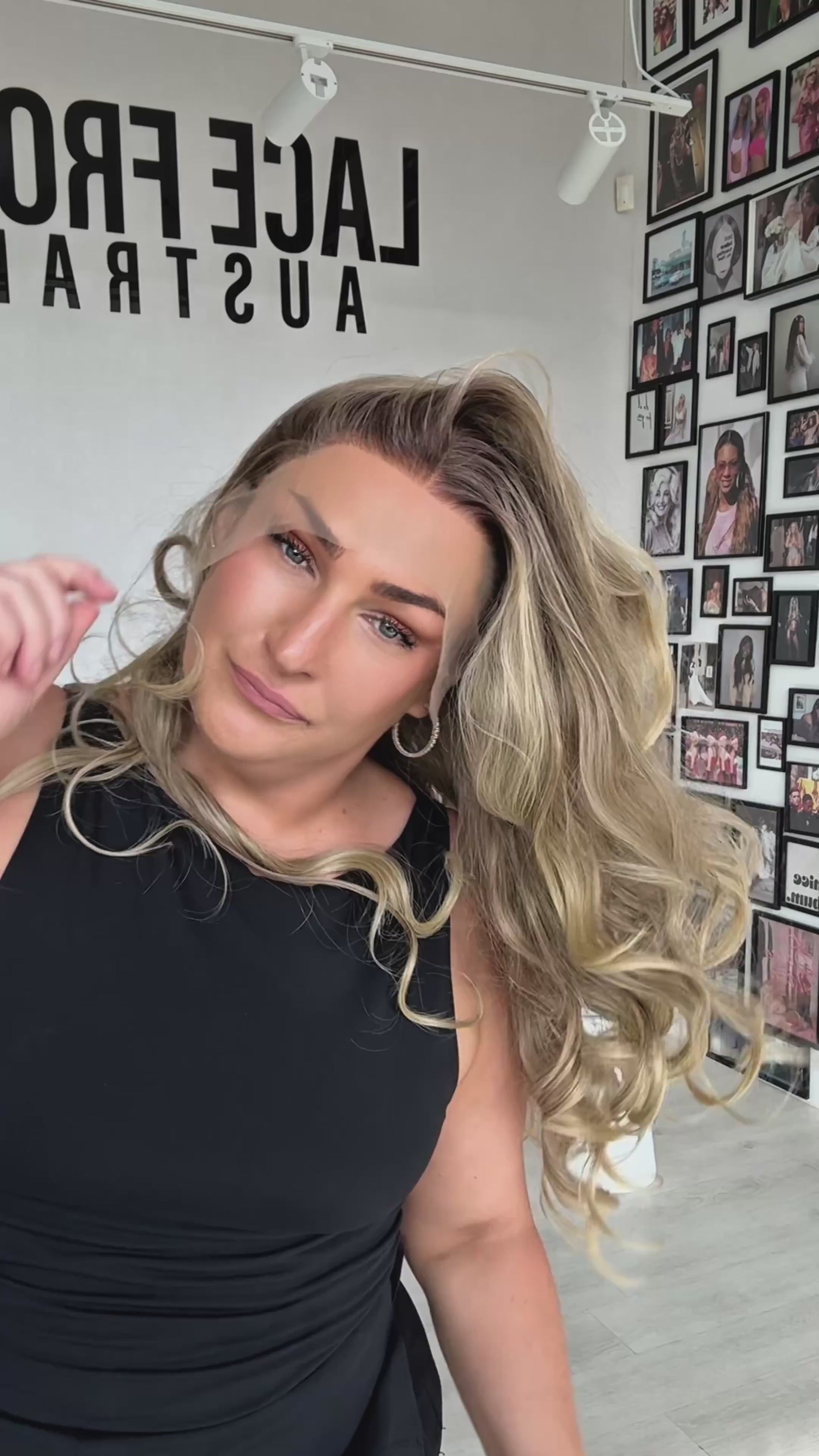 lace front heat safe synthetic wig, glueless lace front wig gold coast australia.