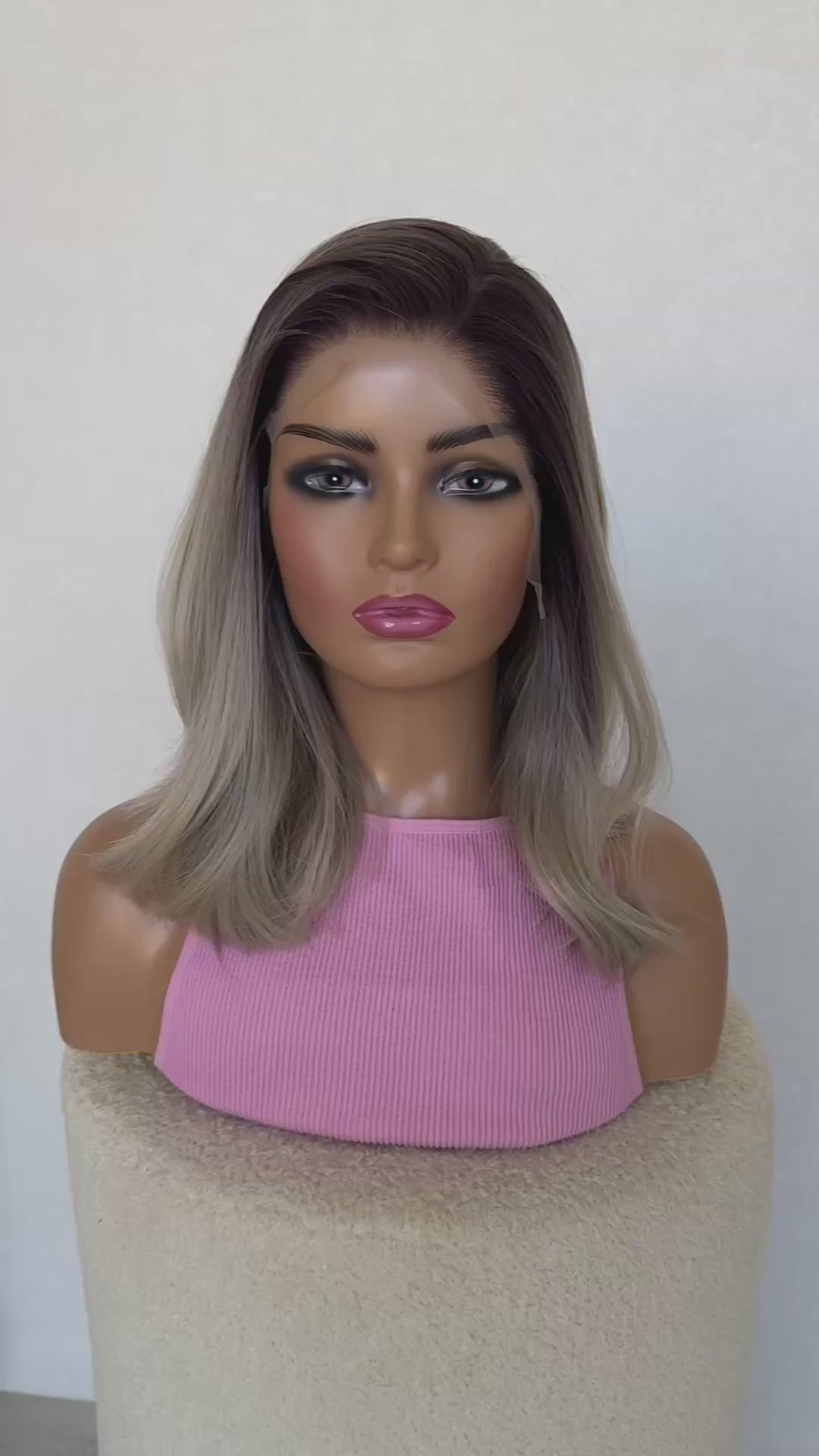 inspire lacefront wig, long bob lacefront, glueless wig, australia.