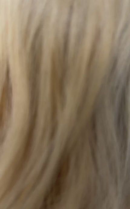 sunshine synthetic, wavy blonde hair ombre. heat safe synthetic hair australia.