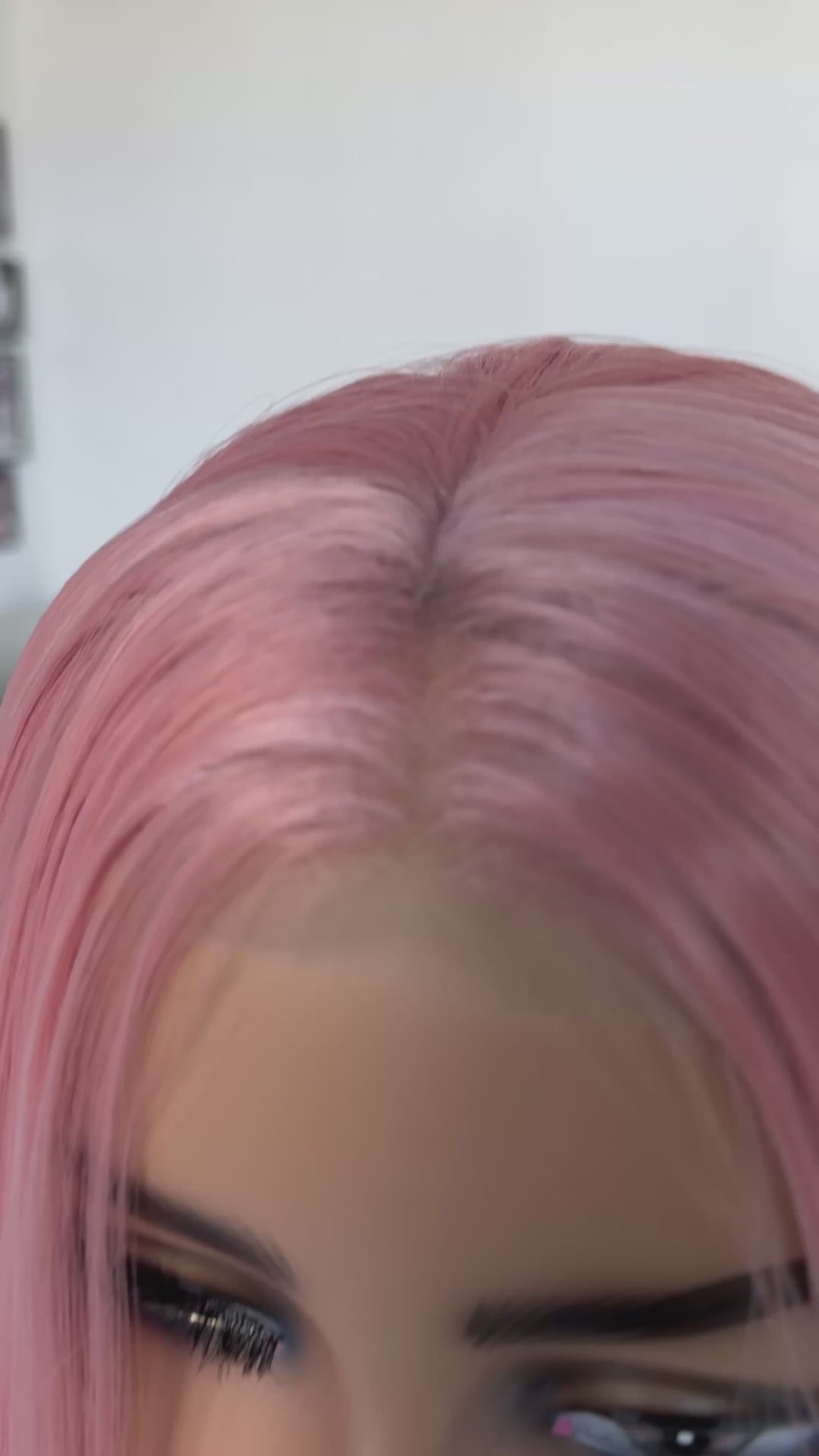 long pink lacefront wig glueless australia.
