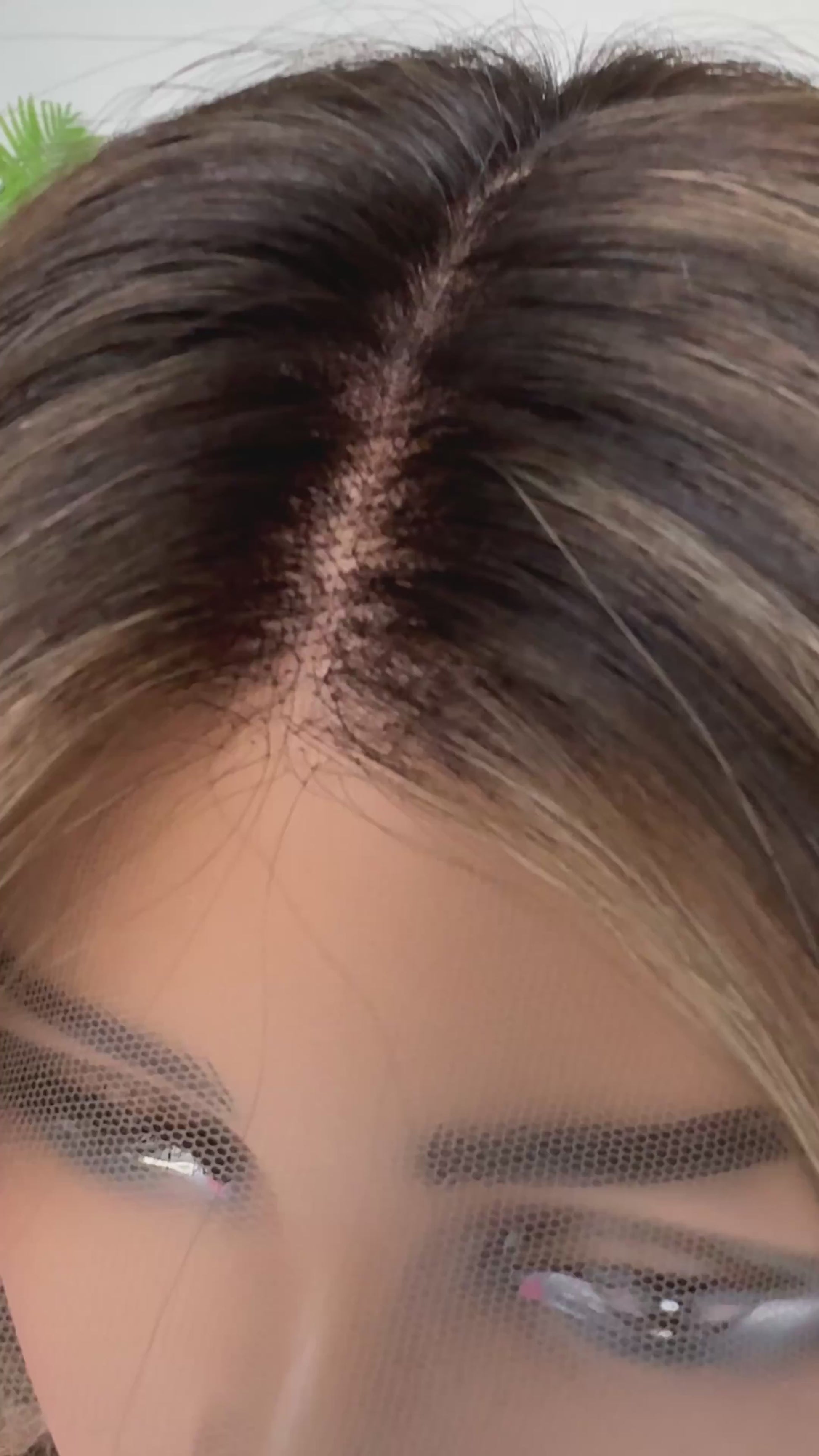 lauren hair colour, 14 inch wavy hair, brazilian remy hair, lacefront australia wig.