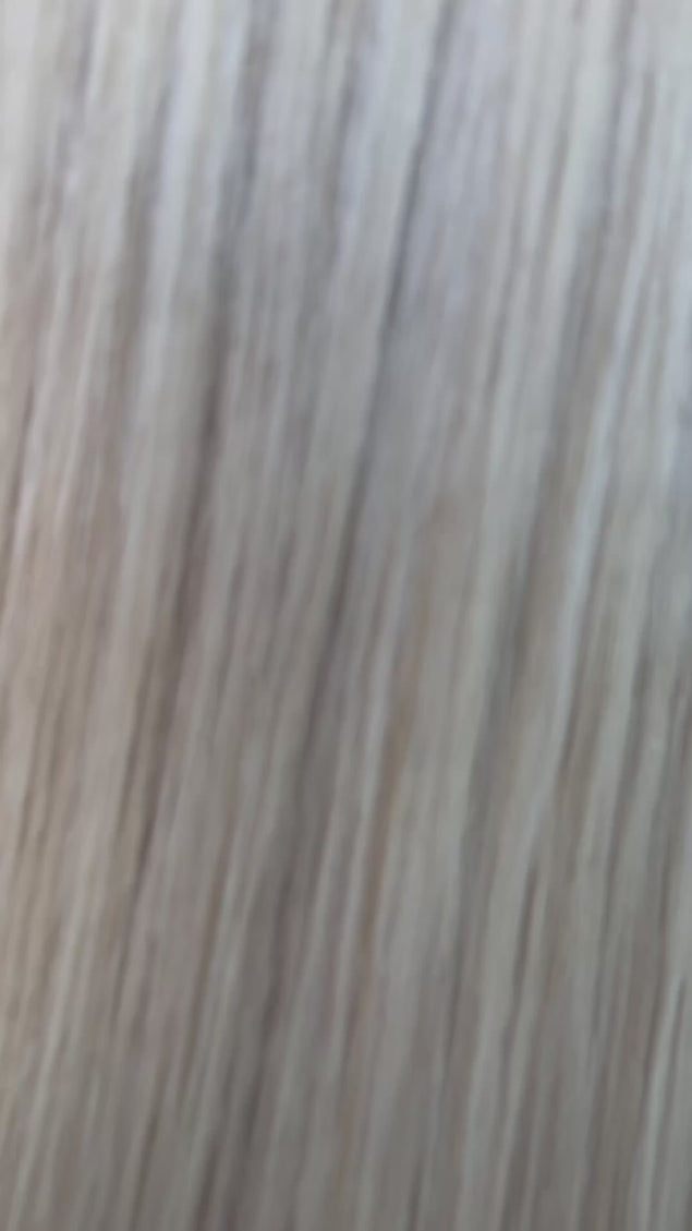 crystal colour human hair lacefront wig.