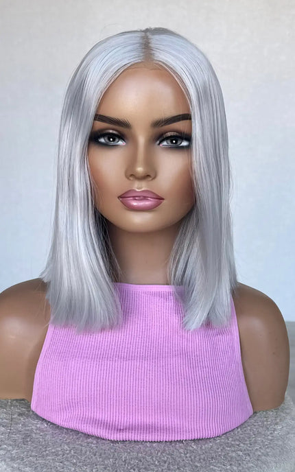 synthetic wigs australia, middle part 14 inch, glueless wig australia.