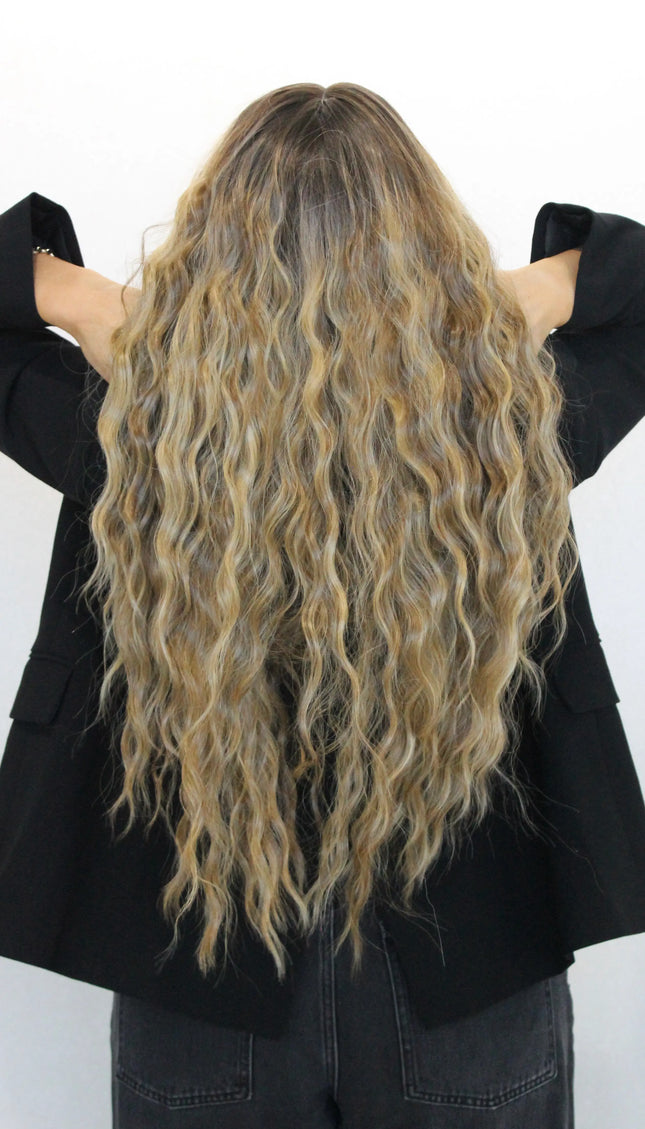 echo synthetic from behind